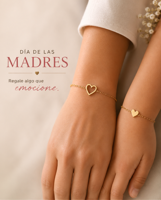 Pulsera Conexión Eterna - Corazón Compartido