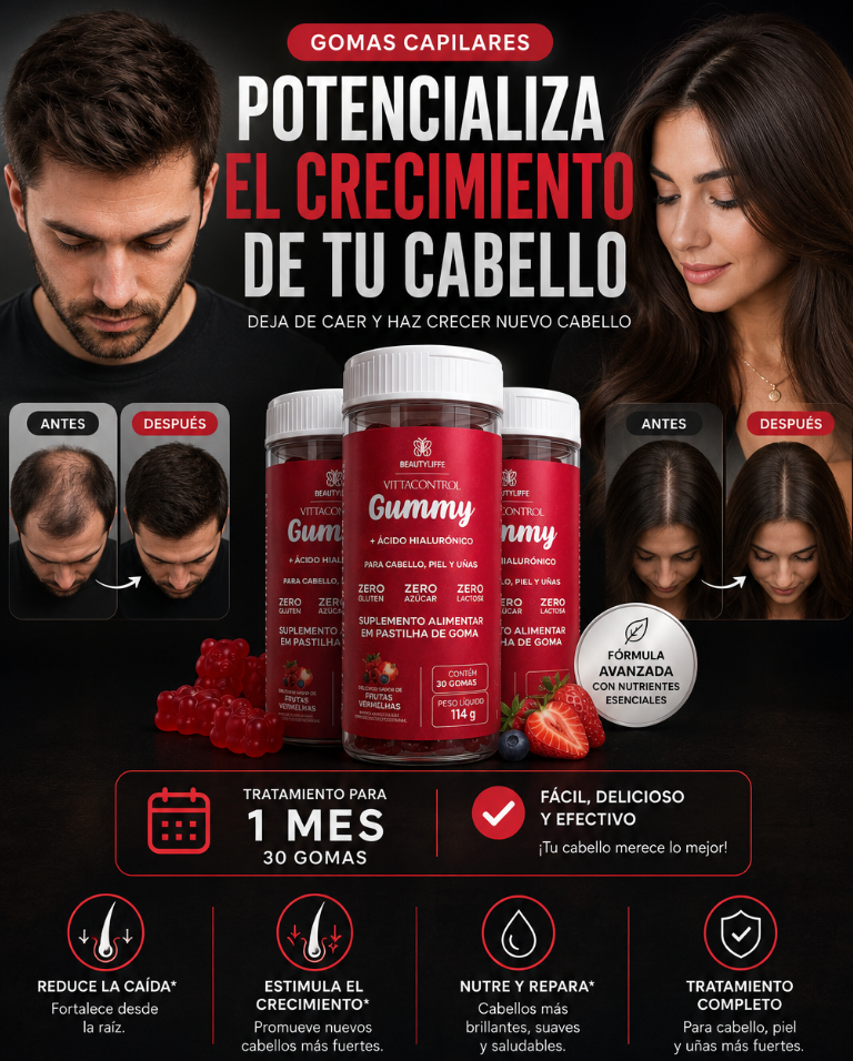 GOMAS CAPILARES DE CRECIMIENTO